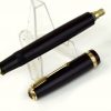 Antique parker duofold celluloid button filler fountain pen with 14 Karat gold M nib - clean - Image 2