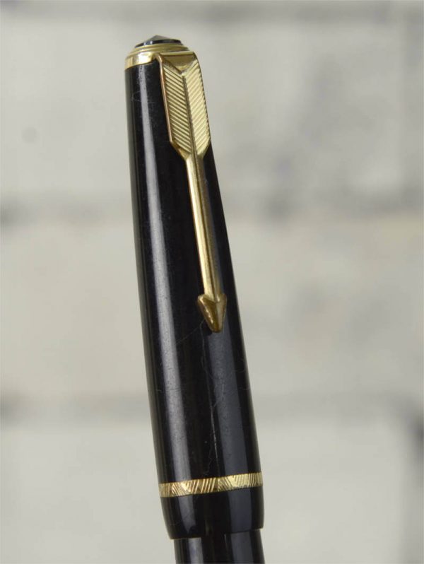 Buy parker duofold new standard fountain pen with 14C gold medium nib