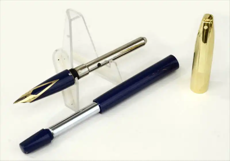 Vintage Sheaffer Imperial touchdown VIII fountain pen 14K solid gold M nib - Clean - Image 2