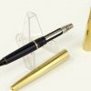 Vintage sheaffer stylist 404 fountain pen  with gold plated dual-side fine nib  - used - Image 2