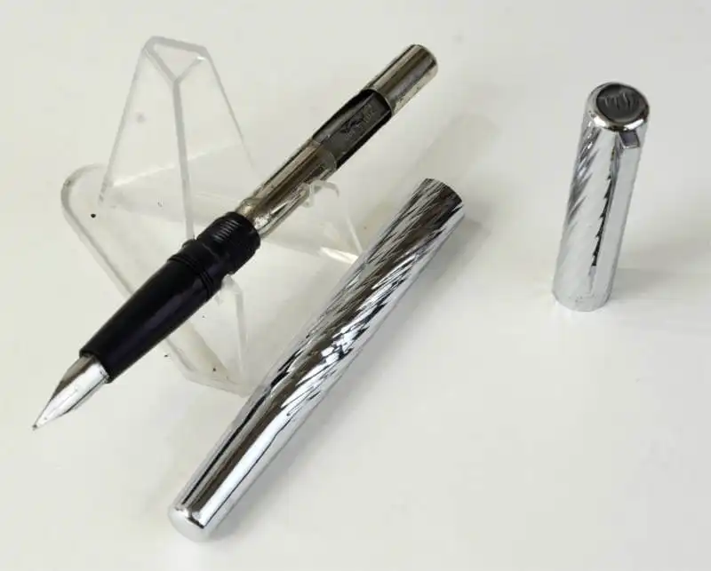 Buy waterman torsade chrome fountain pen with stainless