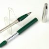 Vintage Sheaffer Imperial touchdown II green barrel fountain pen with triumph F nib - Used - Image 2
