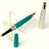 Vintage rare pilot Namiki MYU 25 teal fountain pen with Fine nib and original converter - Super rare - Image 2