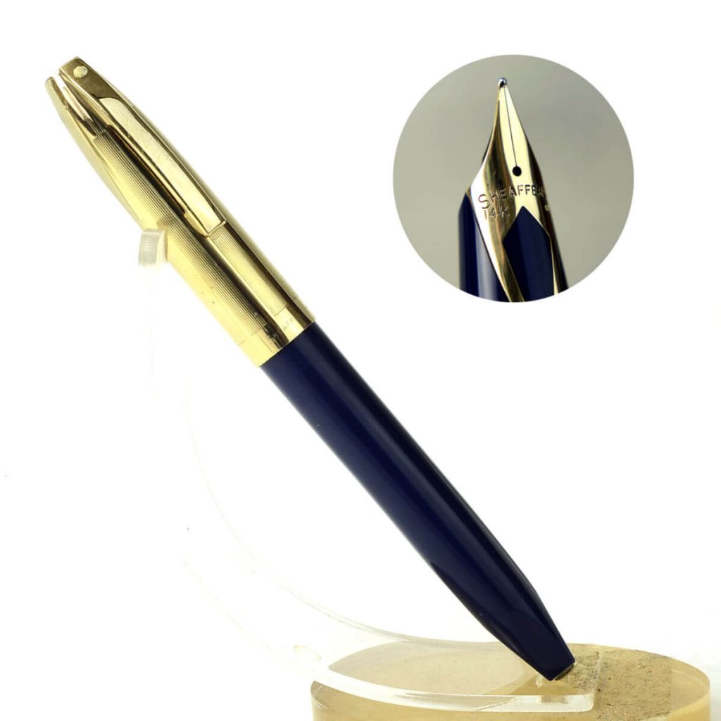 Buy vintage sheaffer PFM V snorkel fountain pen 14K gold F nib online