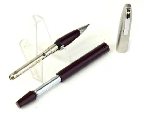 Vintage Sheaffer Imperial touchdown II fountain pen with triumph F nib - Used - Image 2