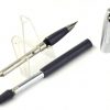 Vintage Sheaffer Imperial touchdown II grey  fountain pen with triumph F nib - Used - Image 2