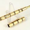 Vintage wahl eversharp ring colonial gold filled lever filler fountain pen - 14K solid gold flex M nib - Super rare - Image 2