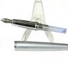 cross ATX brushed chrome fountain pen with steel  M nib - Used - Image 2
