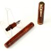 Vintage esterbrook relief ebonite eyedropper fountain pen with relief 9314 F nib - Clean - Image 2