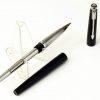 Parker 50 falcon fountain pen black fountain pen - embedded M Nib - NOS - Image 2