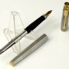 Vintage parker 75 sterling silver fountain pen 14Karat Gold F nib - mint - Image 2