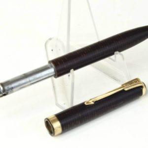 vintage-parker-vacumatic-pearl-golden-mechanical-pencil-1mm-lead-USA