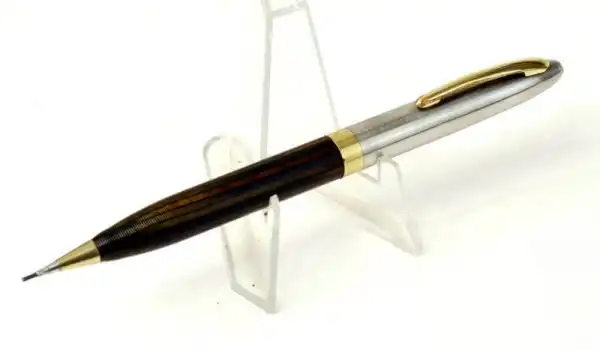 Vintage sheaffer sentinel brown striped mechanical pencil 1 mm - clean - Image 2