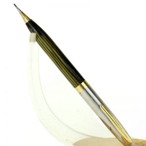 vintage-sheaffer-sentinel-green-striped-mechanical-pencil-1mm
