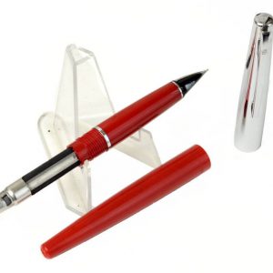 vintage-sheaffer-stylist-203-red-barrel-fountain-pen-steel-embedded-Medium-nib-Australia
