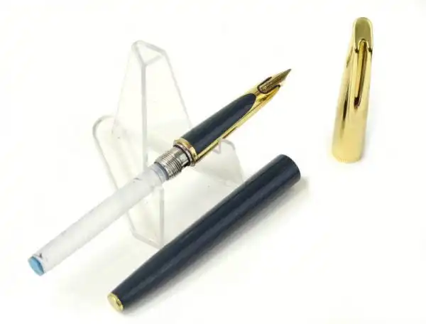 Vintage waterman CF fountain pen - 14K solid gold M nib - Used - Image 2