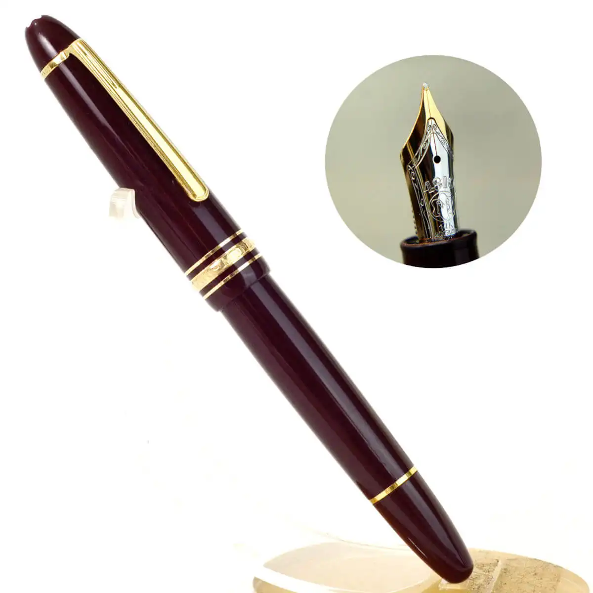 Buy montblanc meisterstuck BORDEAUX 146 fountain pen with gold nib