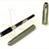 parker sonnet metallic grey fountain pen with 18K solid gold rhodium M nib - Near NOS - Image 2