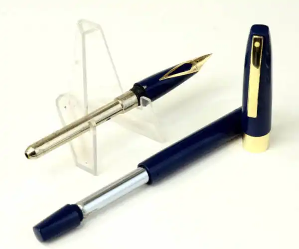 Vintage Sheaffer Imperial IV touchdown fountain pen with 14K solid gold inlaid F nib  - Mint - Image 2