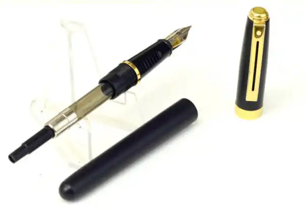 sheaffer prelude black GT fountain pen with steel M nib - Clean - Image 2