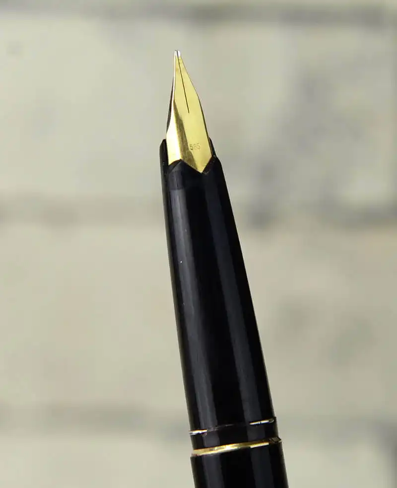Montblanc 221 ペン先 14K 楽天市場】MONTBLANC モンブラン 万年筆 ペン先14K EF 細字 黒