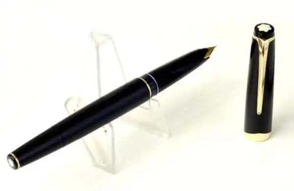 Vintage Montblanc meisterstuck 14 piston filler fountain pen with 14K solid gold M nib - Used - Image 2