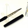 Vintage parker 17 deluxe  fountain pen with 14C gold M flex nib - used - Image 2