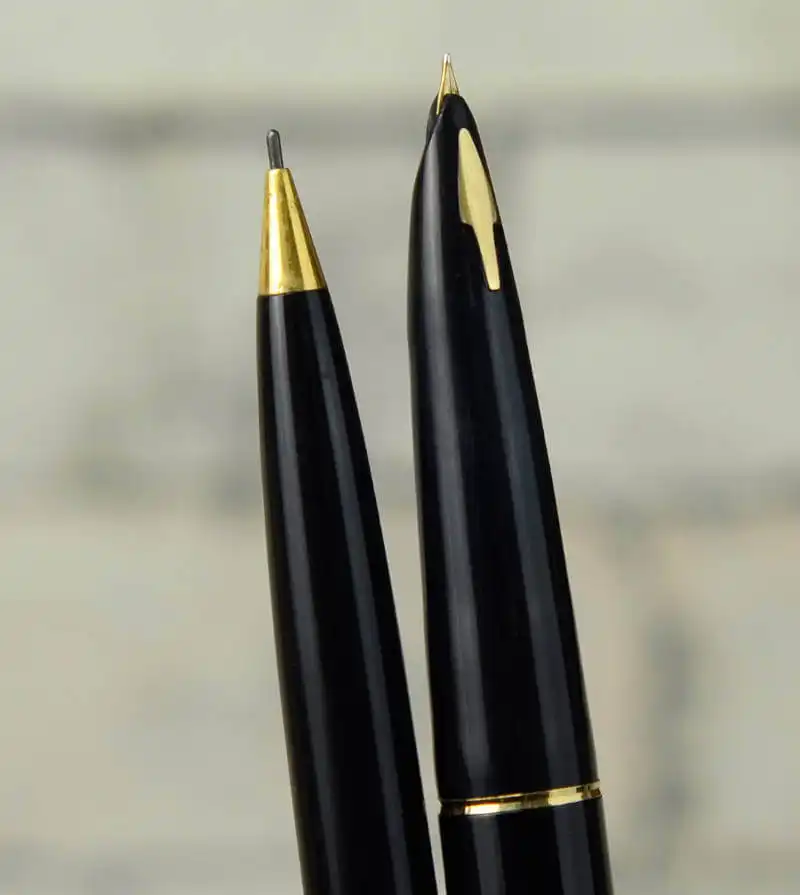 Buy Vintage parker 61 fountain pen set with gold nib