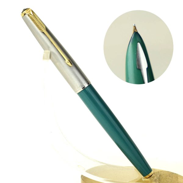 parker 61 teal green