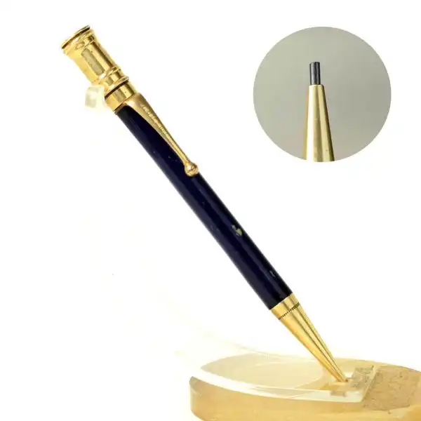 Vintage parker duofold  gold filled trim mechanical pencil  - 1 mm lead - Used