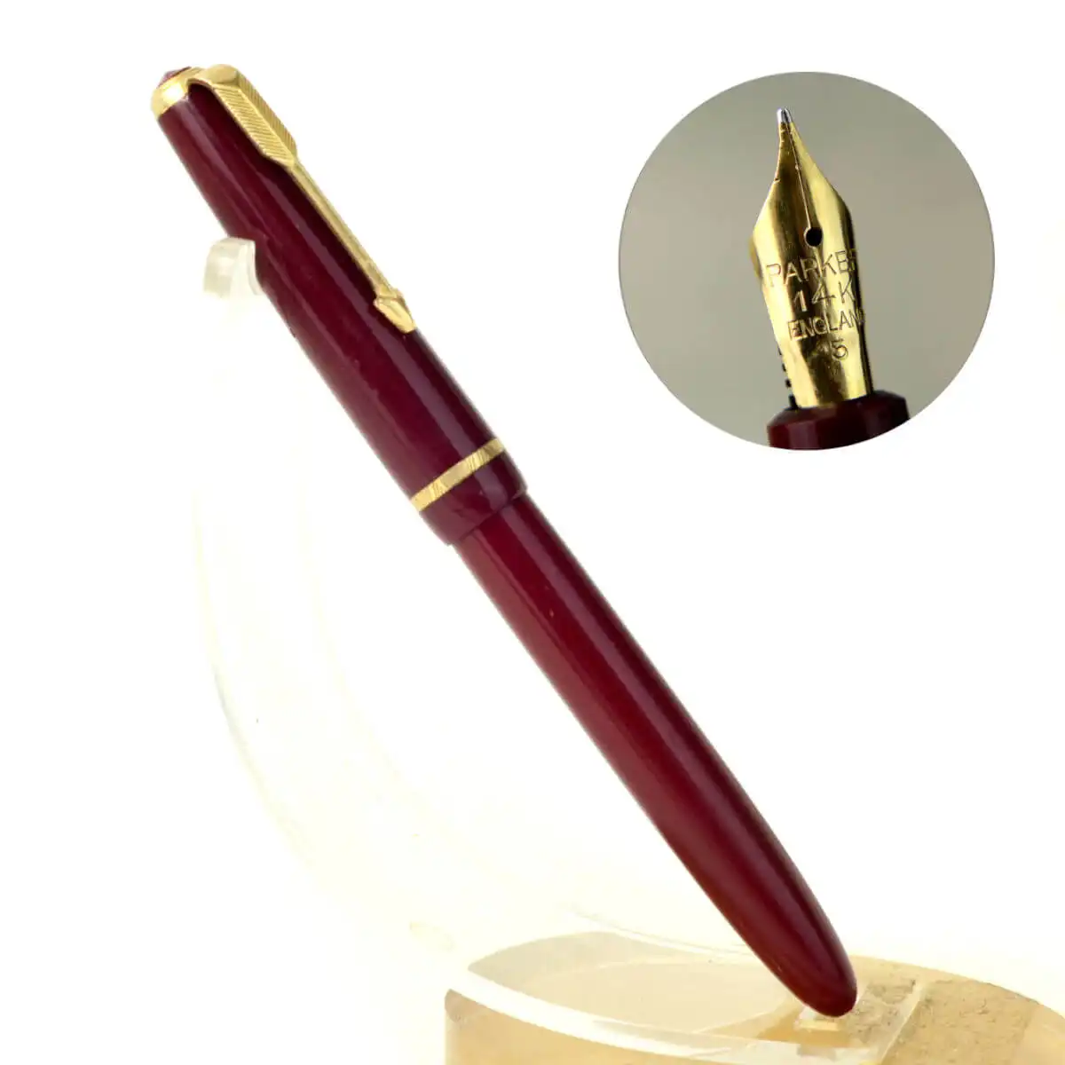 Bouwer　PARKER　SLIMFOLD　FOUNTAIN　PEN Vintage Parker Slimfold Fountain Pen 18K Gold Nib | eBay