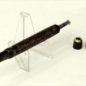 vintage-parker-vacumatic-maxima-lockdown-filler-fountain-pen-14K-solid-gold-Fine-nib-USA