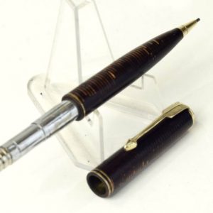 vintage-parker-vacumatic-tiger-eye-celluloid-mechanical-pencil-1mm-USA