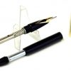Vintage Sheaffer PFM V (pen for men) snorkel  fountain pen  with 14K solid gold F nib - Mint - Image 2