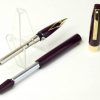 Vintage Sheaffer Imperial IV touchdown fountain pen with 14K solid gold inlaid M nib  - Mint - Image 2