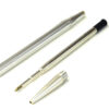 Montblanc noblesse 1957 platinum plated ballpoint pen -  Rare Push release mechanism - Image 2