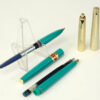 Pilot super fountain pen and  ballpoint pen set  with gold plated F nib -  mint - Image 2