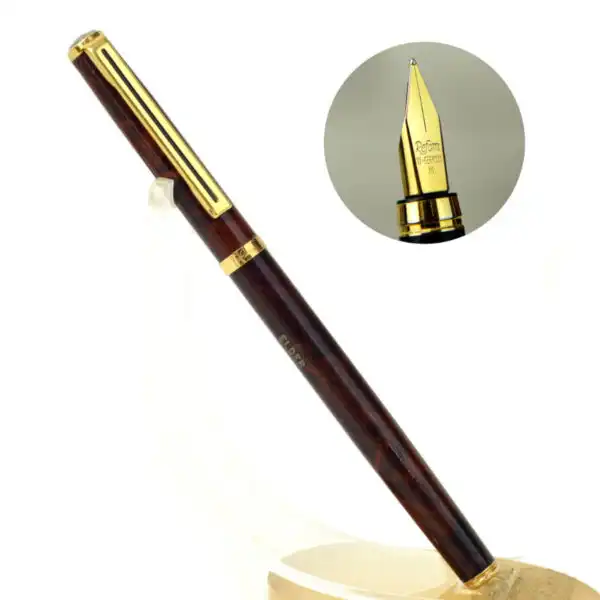 Vintage Reform German made  fountain pen with  plated F nib - Clean