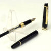 Montblanc Meisterstück 144  fountain pen 14K gold dualtone M nib - Mint - Image 2