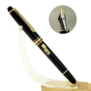 Montblanc Meisterstück 144 Piston converter fountain pen 14K gold dualtone M nib - Unused New