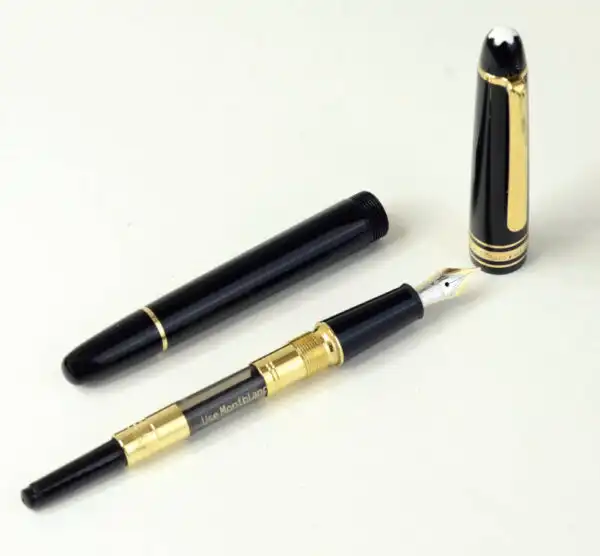 Montblanc Meisterstück hommage a frederic chopin  fountain pen 14K gold  M nib - Mint  - Special edition - Image 2