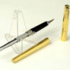Vintage parker 180 fountain pen with gold filled barrel 14K XF and M dual nib - Mint - Image 2