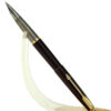 Parker 50 falcon fountain pen matte brown body fountain pen - embedded M Nib -  Used - Image 2