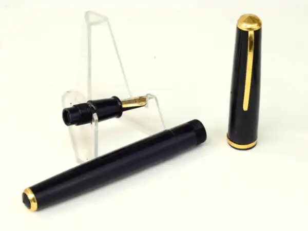 Pilot Vintage  Eyedropper pilot 4 pocket fountain pen -  gold plated  F nib - NOS - Image 2