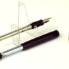 Vintage Sheaffer cadet 23 burgundy touchdown fountain pen 14K gold F nib  - Used - Image 2