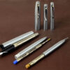 Vintage Sheaffer fountain pen steel pencil and ballpoint set - 3 pc set - Image 2