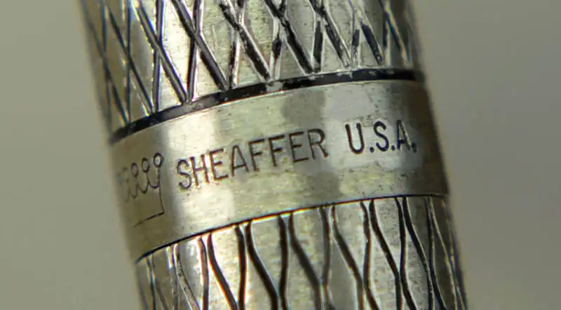 Sheaffer Silver Imperial Fountain Pen - Cartridge Pen