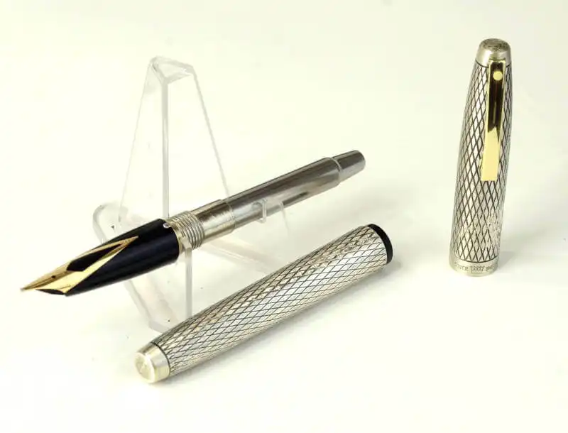 Buy sheaffer imperial sterling silver fountain pen with 14K gold B nib