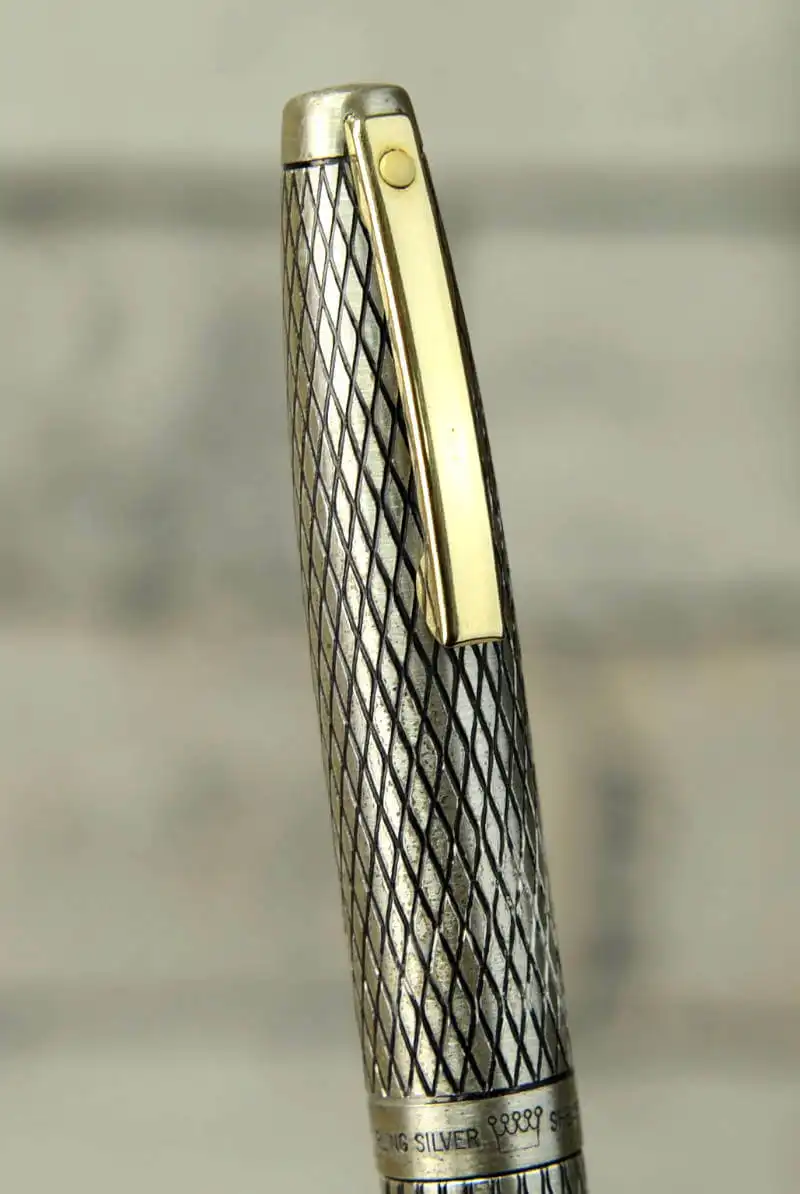Buy sheaffer imperial sterling silver fountain pen with 14K gold B nib