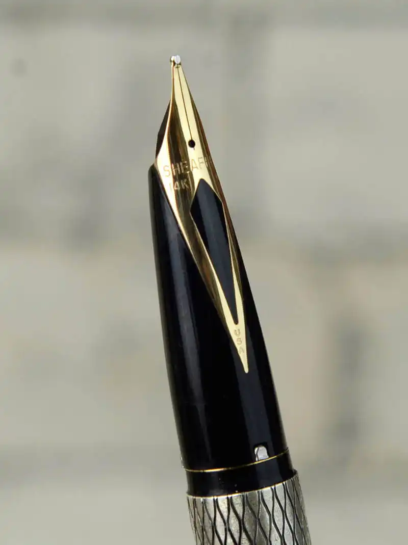 Buy sheaffer imperial sterling silver fountain pen with 14K